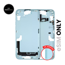 Châssis intermédiaire avec boutons Power et volume original iPhone 15 Plus - Grade A - Version US - Bleu - original occasion
