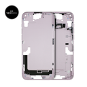 Châssis intermédiaire avec boutons Power et volume original pour iPhone 15 Plus - Version US - Grade A - Rose - original occasion