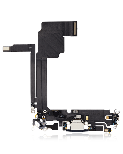 Connecteur de charge avec nappe pour iPhone 15 Pro Max - Premium - Bleu Titane