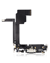 Connecteur de charge avec nappe pour iPhone 15 Pro Max - Premium - Noir Titane
