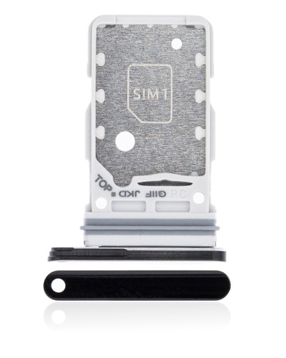 Tiroir Double SIM pour SAMSUNG S21 Ultra - Fantôme Noir