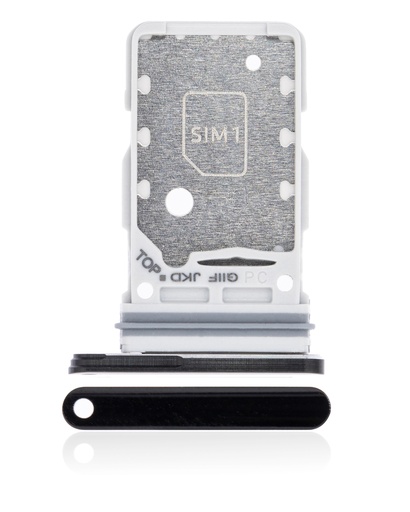 [107082088037] Tiroir double SIM compatible SAMSUNG S21 Ultra - Fantôme Noir