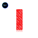 Pack de 5 Autocollants VOID pour OOW pour OnePlus - SERVICE PACK - Rouge