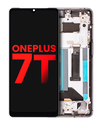 Bloc écran OLED sans châssis pour OnePlus 7T - Aftermarket Plus - Argent mat