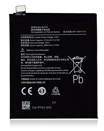 Batterie pour OnePlus 7T - BLP743