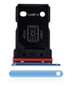 Tiroir SIM double compatible OnePlus 7T - Bleu glacier