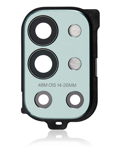 [107082076328] Lentille caméra arrière avec support compatible OnePlus 9R - Vert