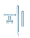 Kit boutons Power et volume pour OnePlus Nord - Bleu marbre