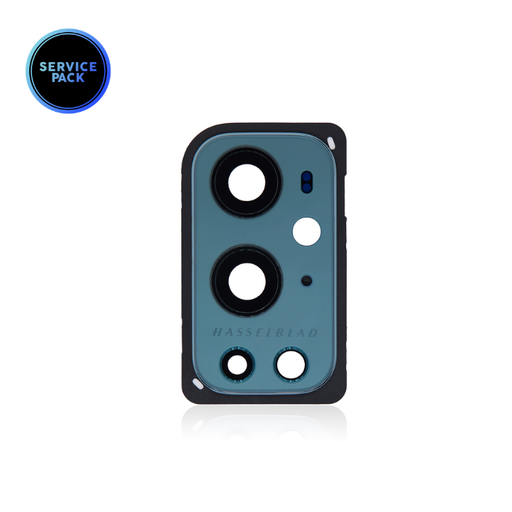 [107082140361] Lentille caméra arrière avec support Deco pour OnePlus 9 Pro - SERVICE PACK - Vert Pin