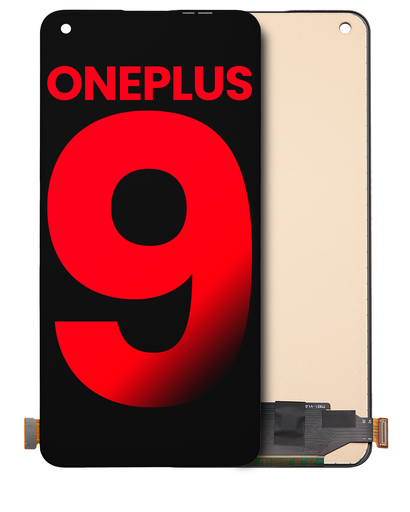 [107082076205] Bloc écran OLED sans châssis compatible OnePlus 9 - Aftermarket Plus - Toutes couleurs