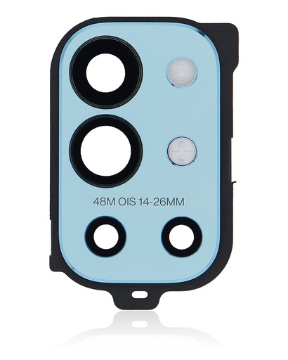 [107082076325] Lentille caméra arrière avec support compatible OnePlus 9R - Lake Blue