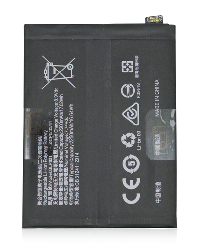 Batterie pour OnePlus 9R - 8T - BLP801
