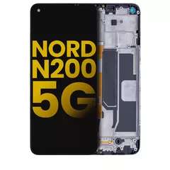 Bloc écran LCD avec châssis pour OnePlus Nord N200 5G - Reconditionné - Toutes couleurs