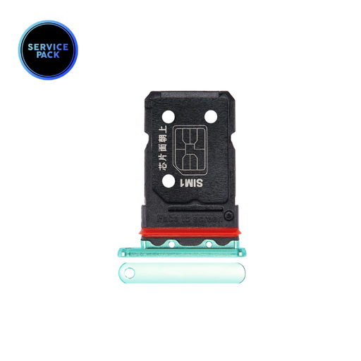 Tiroir Double SIM pour OnePlus 10 Pro - SERVICE PACK - Vert Emeraude