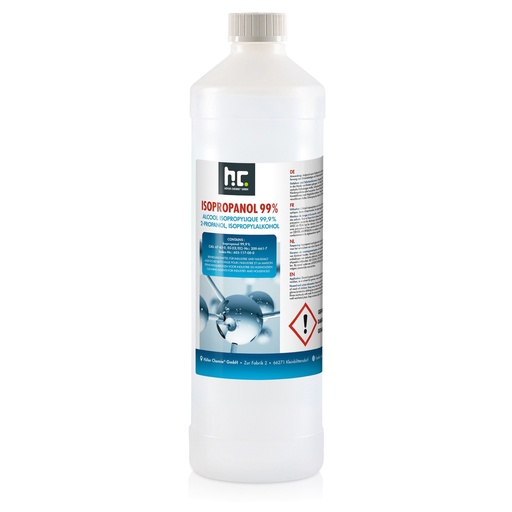 Alcool isopropanol 99,9 % HÖFER CHEMIE GMBH - Bouteille 1L
