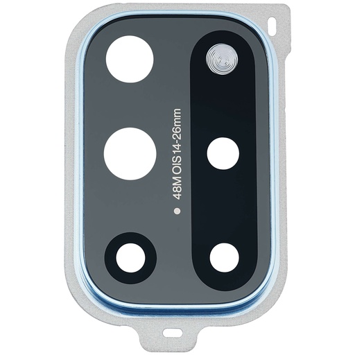[107082080176] Lentilles camera arrière avec support compatible OnePlus 8T - Bleu