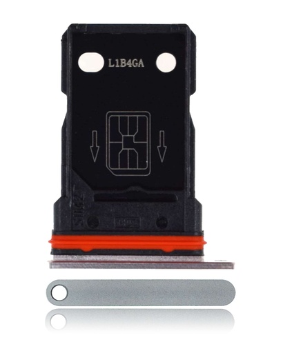 Tiroir Double SIM pour OnePlus 8 - Polar Silver