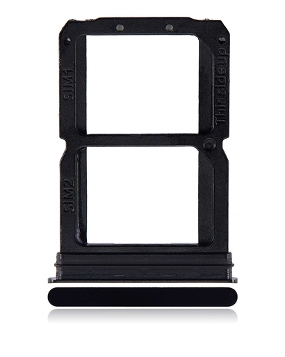 [107084001842] Tiroir SIM double compatible OnePlus 6T - A6010 - A6013 - Mirror Black