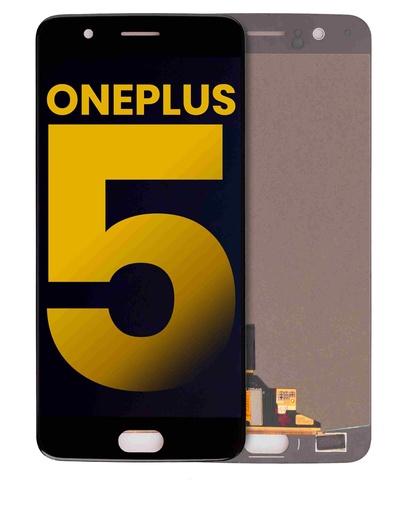 Bloc écran OLED sans châssis pour OnePlus 5 - Reconditionné - Noir