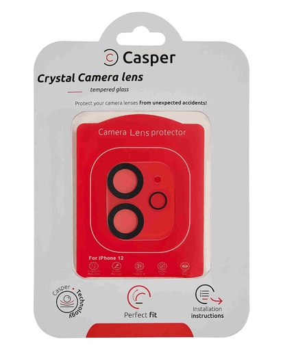 [107085002179] Verre full cover camera pour iPhone 12 - Apple - Casper
