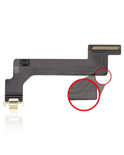 Connecteur de charge avec nappe pour iPad 10 2022 - Version Wifi - Premium - Jaune