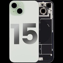 Vitre arrière avec adhésif et MagSafe original pour IPhone 15 Plus - Avec Logo - Grade A - Vert