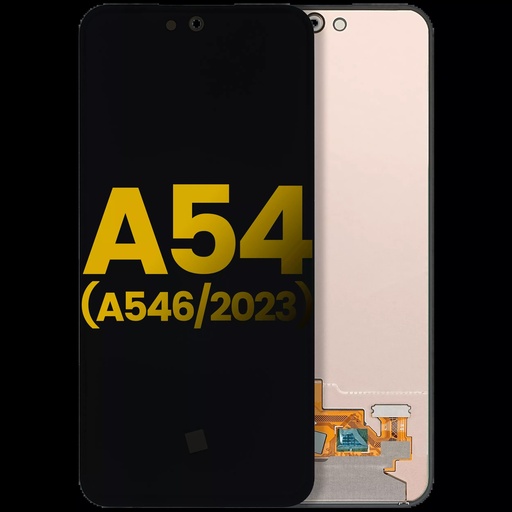 [107082139501] Bloc écran OLED sans châssis compatible Samsung Galaxy A54 5G A546 2023 - Reconditionné - Toutes couleurs