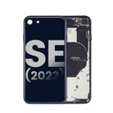 Châssis avec nappe pour iPhone SE 2022 - Grade A - avec logo - Noir Minuit - original occasion