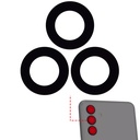 Lot de 10 lentilles caméra arrière - verre seul avec adhésif pour SAMSUNG A04S A047 2022